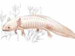 Axolotl were also known as water monster
