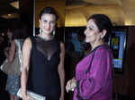Geeta Vij and Anju Mahendru during the premiere