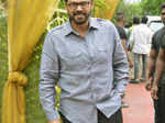 Actor Venkatesh arrives for the wedding ceremony of Shanthanu Bhagyaraj and Keerthi