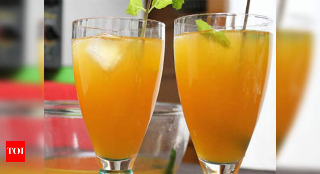 Recipe Mango Mint Iced Tea Times of India