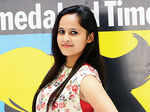 First runner up, Priyanshi Porwal during the Clean & Clear Ahmedabad Times