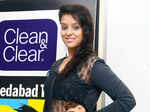 Judge, Radhika Marfatia arrives for the Clean & Clear Ahmedabad Times