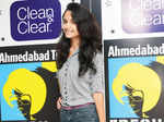 Second runner up, Yatri Bhatt arrives for the Clean & Clear Ahmedabad Times Fresh Face