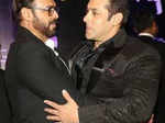 Salman Khan hugs and greets Venkatesh