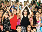 The enthusiastic crowd during the Clean & Clear Delhi Times Fresh