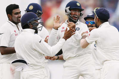 Ashwin spins India to series-levelling win