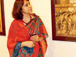 Kank Rekha Chauhan during a photography exhibition