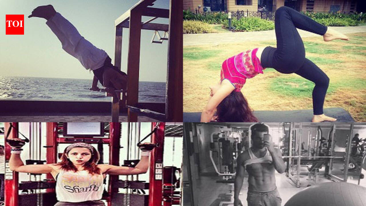 TV celebs who workout