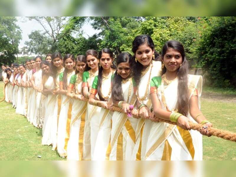onam dress for teenage girl