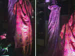Sindhi Tanka Embroidered Saree (left) and Dupatta with Suf Embroidery