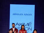 Models walk the ramp for Armaan Aiman