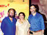 Ketan Mehta, Anita Mani and Aijaz Khan during the screening