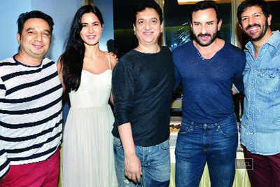 Warda and Sajid Nadiadwala hosted a screening of their espionage thriller Phantom at a preview theatre on Thursday night.