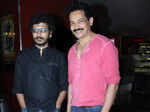 Umesh Kulkarni and Atul Kulkarni at the premiere of Marathi film