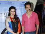Tisca Chopra and Atul Kulkarni during the premiere