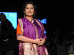 Shabana Azmi during the Lakme Fashion