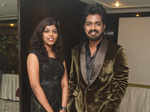 Nivedha and Praveen during the Face of Madras Awards 2015