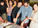 Sajid Nadiadwala and Kabir Khan cut the cake