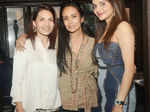 Poonam Soni with Suchitra Pillai and Madhoo during her luncheon party