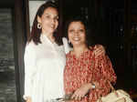 Poonam Soni with Nandita at former's luncheon