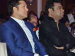 A. R. Rahman and Sachin Tendulkar during the event