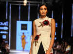 Dayana Erappa showcases a creation