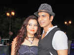 Reshma and Bharat Grover during the launch party