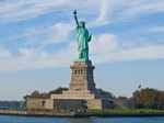 Statue of Liberty is situated on the Liberty Island in New York City