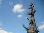 Peter the Great statue is located in Moscow, Russia