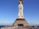 Guanyin statue is also known as Guan Yin of the South Sea of Sanya