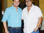 Swapnil Joshi and Sanjay Jadhav pose together