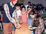 Youngsters participate in various games