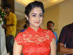 Namitha during Muktha and Rinku Tomi’s grand wedding reception