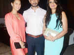 Rochelle Rao and Keith pose with a friend