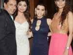 Madhur Bhandarkar poses Akanksha Puri, Kyra Dutt and Avani Modi