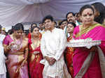Shivarajkumar during the wedding ceremony