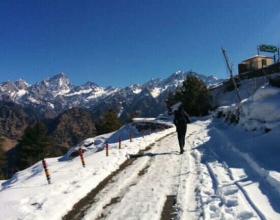 Trekking through Rishikesh