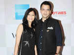 Designer Nachiket Barve with wife Surabhi