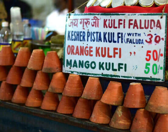 Real fruit kulfi