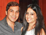 Ashish and Tripti during the launch party