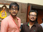 Sourav Chakraborty and Anindya Chatterjee during the premiere