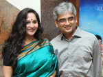 Zinia and Raja Narayan Deb during the premiere