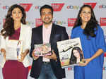 Raj Kundra poses with Shilpa Shetty and Neha Dhupia
