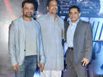 Nana Patekar poses with Anees Bazmee and Firoz Nadiadwala