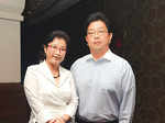Eun Young Lee and Philip MIn during a conclave