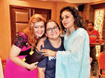 Simmi, Nairnpreet and Sangeeta during a ladies get-together