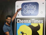 Amzath during the Clean & Clear Chennai Times Fresh Face 2015