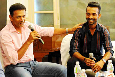 No. 5 position suits Rahane the best: Dravid