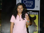 RJ Nandini during the auditions