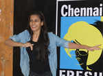 Second runner-up, Ekta Bothra during the auditions